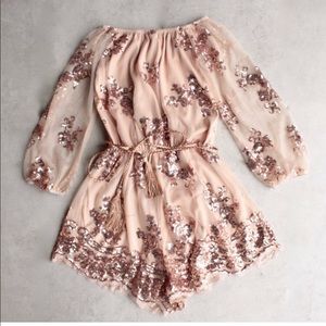 Sequin Romper